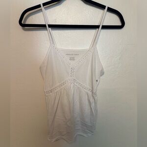 American Eagle White spaghettti strap top